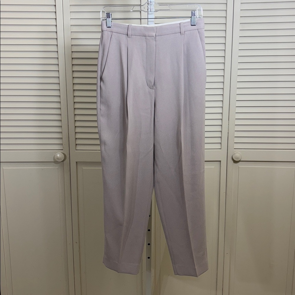 Wilfred Lavender-Taupe Tailored Trousers